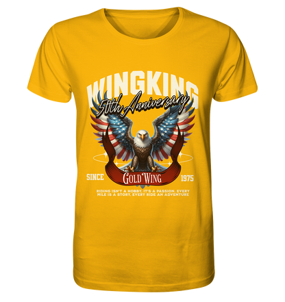 Goldwing Wing King 50 Jubiläum 1975 - Organic Shirt