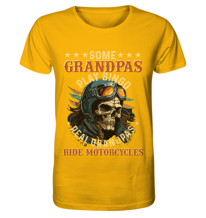Echte Opas fahren Motorrad - Organic Shirt