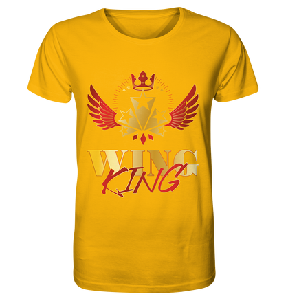 Goldwing - Wing King rot/gold - Organic Shirt