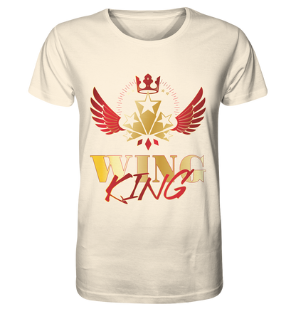 Goldwing - Wing King rot/gold - Organic Shirt