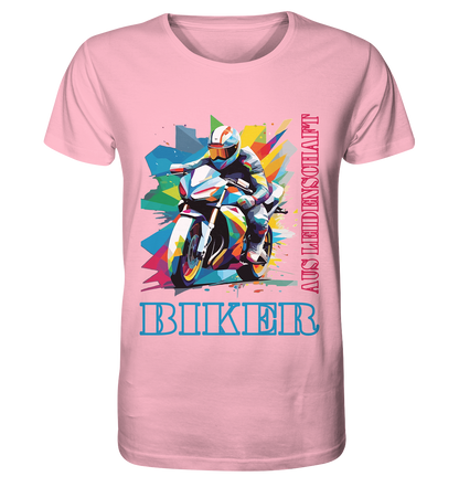 Biker aus Leidenschaft - Abstrakt  - Organic Shirt