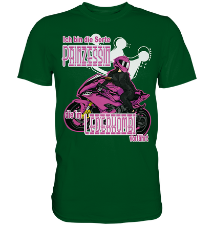 Frauenpower - Prinzessin mit Helm  - Premium Shirt