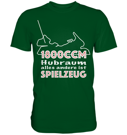 Goldwinger Spruch - 1800ccm Spielzeug - Premium Shirt