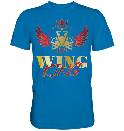 Goldwing - Wing King rot/gold - Premium Shirt