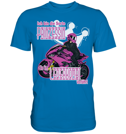 Frauenpower - Prinzessin mit Helm  - Premium Shirt