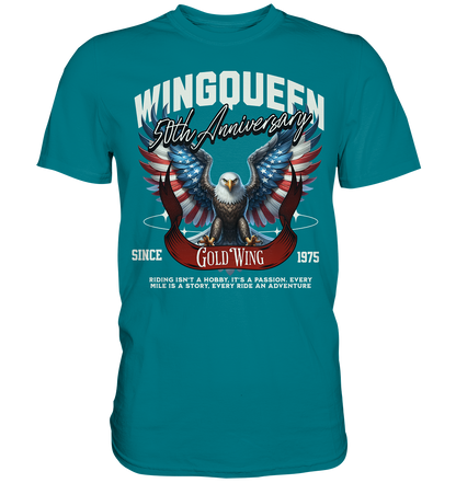 Goldwing Wing Queen 50 Jubiläum 1975 - Premium Shirt