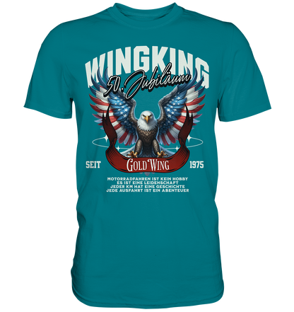 Goldwing Wing King 50 Jubiläum 1975 - Premium Shirt