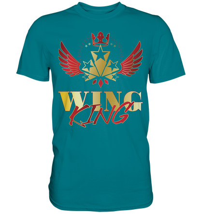 Goldwing - Wing King rot/gold - Premium Shirt