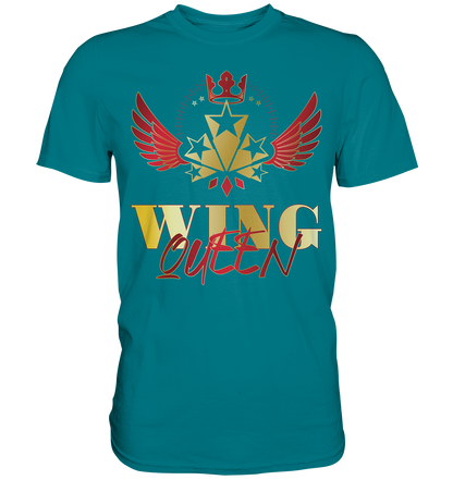 Goldwing - Wing Queen rot/gold - Premium Shirt
