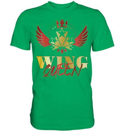 Goldwing - Wing Queen rot/gold - Premium Shirt