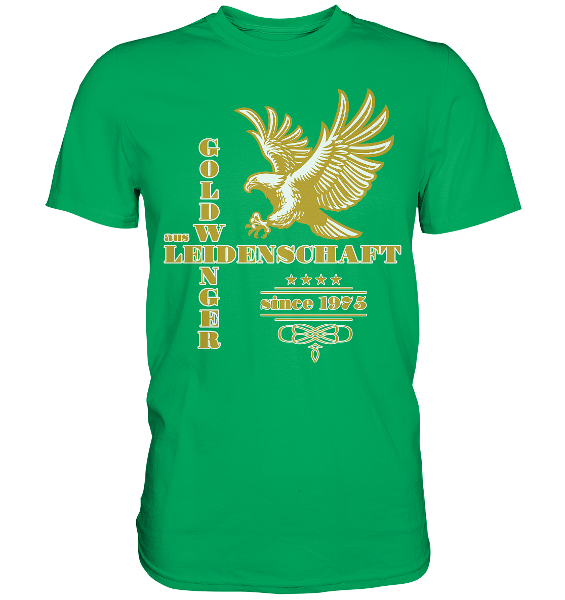 Goldwinger aus Leidenschaft seit 1975 - Premium Shirt