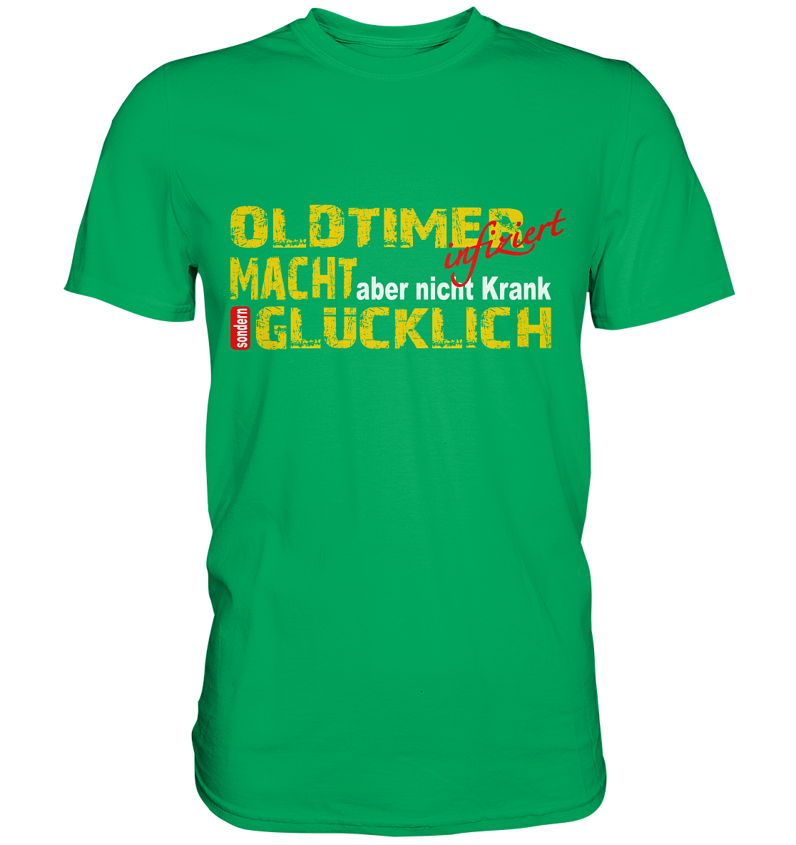 Oldtimer macht Glücklich - Premium Shirt