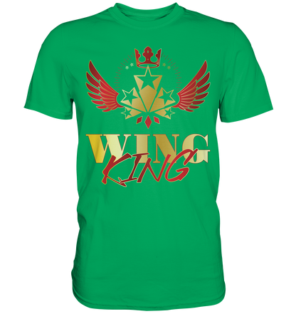 Goldwing - Wing King rot/gold - Premium Shirt