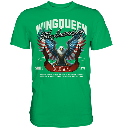 Goldwing Wing Queen 50 Jubiläum 1975 - Premium Shirt