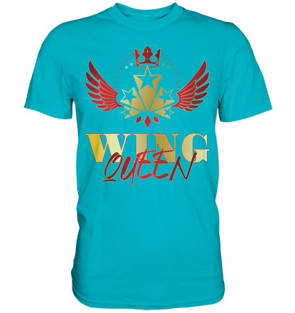 Goldwing - Wing Queen rot/gold - Premium Shirt
