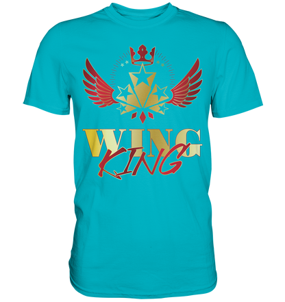 Goldwing - Wing King rot/gold - Premium Shirt