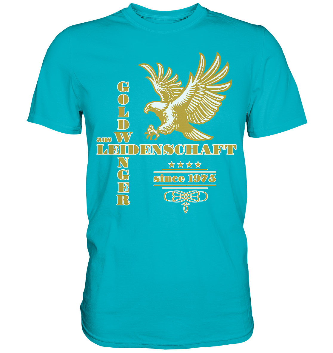 Goldwinger aus Leidenschaft seit 1975 - Premium Shirt