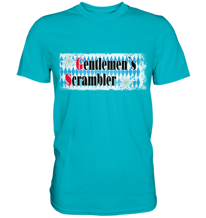 Gentlemen`s Scrambler - GS Adventure Bike - Premium Shirt