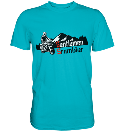 Gentlemen Scrambler - Abenteuer Biker - Premium Shirt