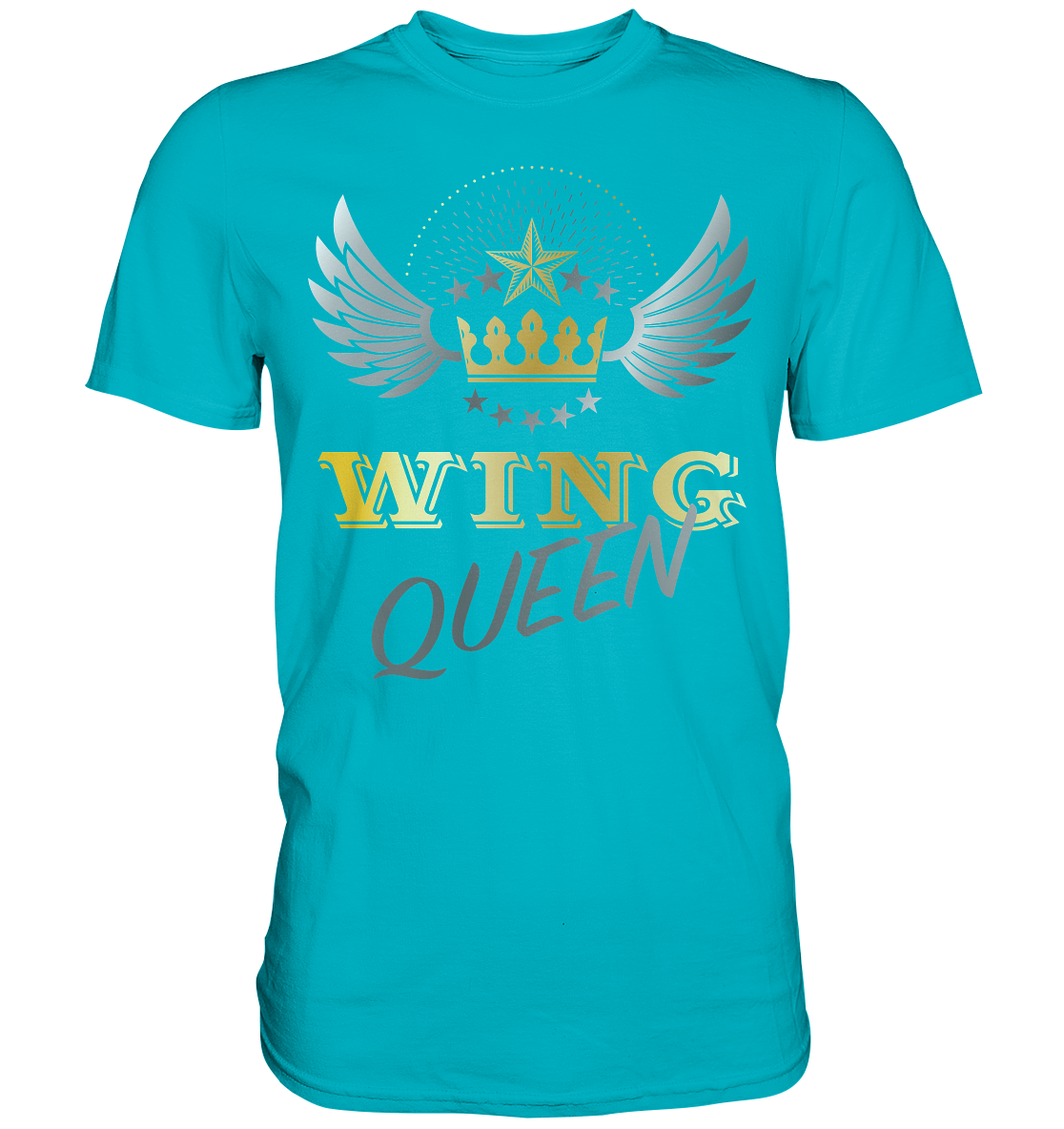 Goldwing - Wing Queen  - Premium Shirt
