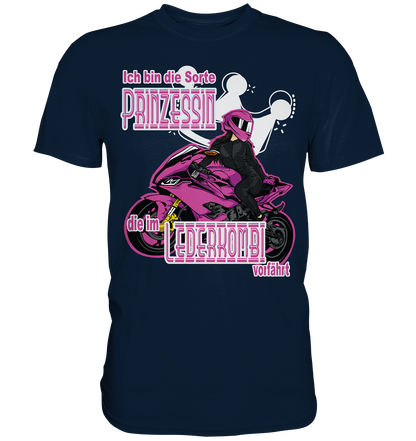Frauenpower - Prinzessin mit Helm  - Premium Shirt