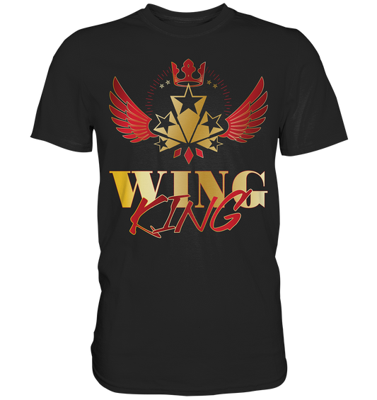 Goldwing - Wing King rot/gold - Premium Shirt