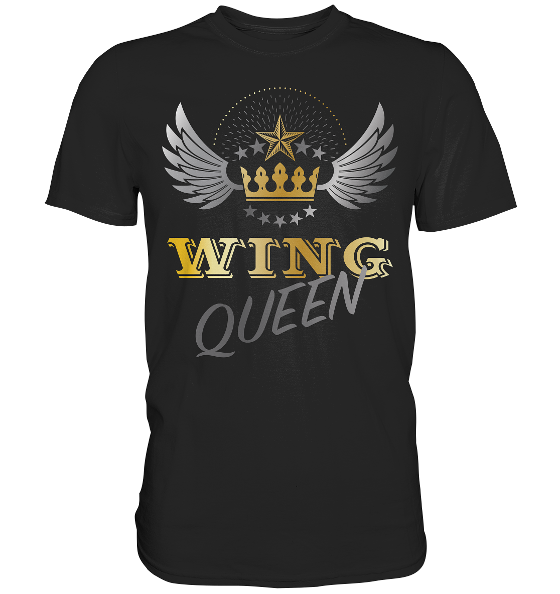 Goldwing - Wing Queen  - Premium Shirt