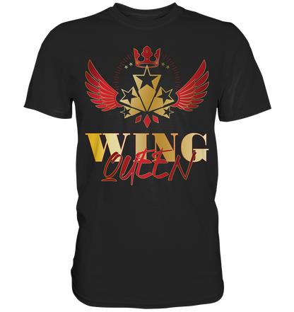 Goldwing - Wing Queen rot/gold - Premium Shirt
