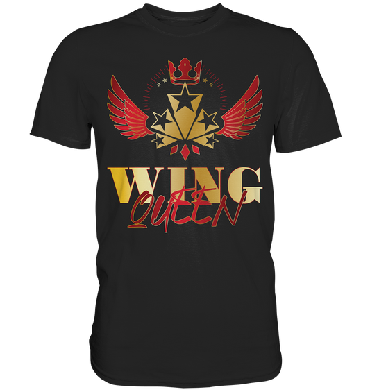 Goldwing - Wing Queen rot/gold - Premium Shirt