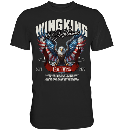 Goldwing Wing King 50 Jubiläum 1975 - Premium Shirt