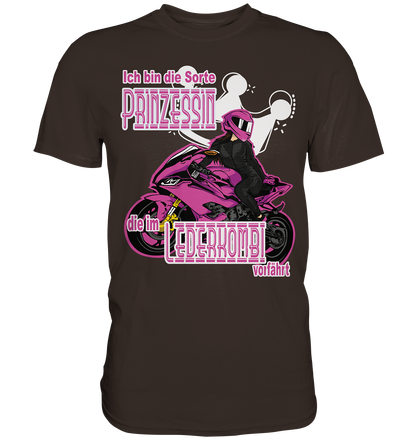 Frauenpower - Prinzessin mit Helm  - Premium Shirt