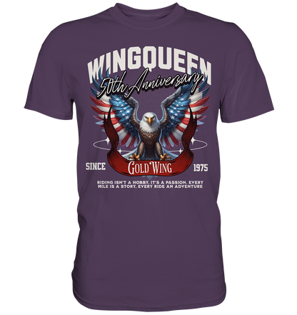 Goldwing Wing Queen 50 Jubiläum 1975 - Premium Shirt