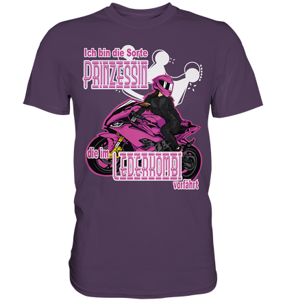 Frauenpower - Prinzessin mit Helm  - Premium Shirt