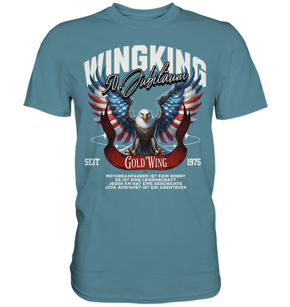 Goldwing Wing King 50 Jubiläum 1975 - Premium Shirt