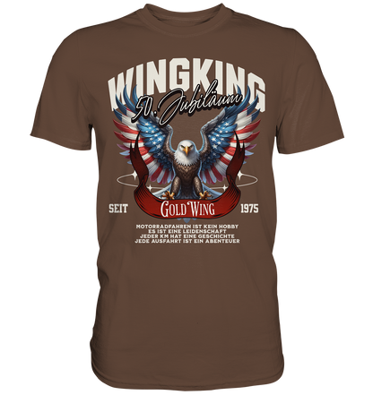Goldwing Wing King 50 Jubiläum 1975 - Premium Shirt