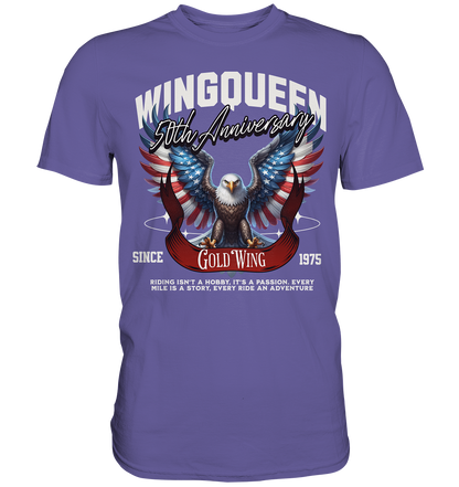 Goldwing Wing Queen 50 Jubiläum 1975 - Premium Shirt