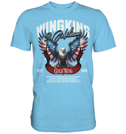 Goldwing Wing King 50 Jubiläum 1975 - Premium Shirt