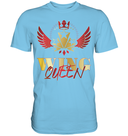 Goldwing - Wing Queen rot/gold - Premium Shirt