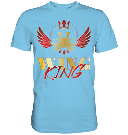 Goldwing - Wing King rot/gold - Premium Shirt