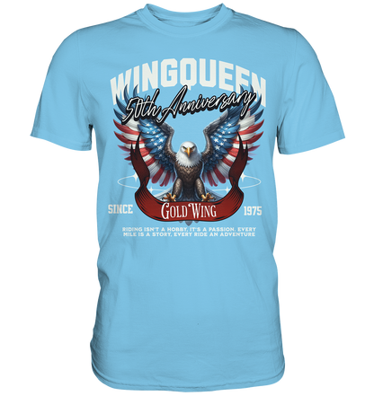 Goldwing Wing Queen 50 Jubiläum 1975 - Premium Shirt