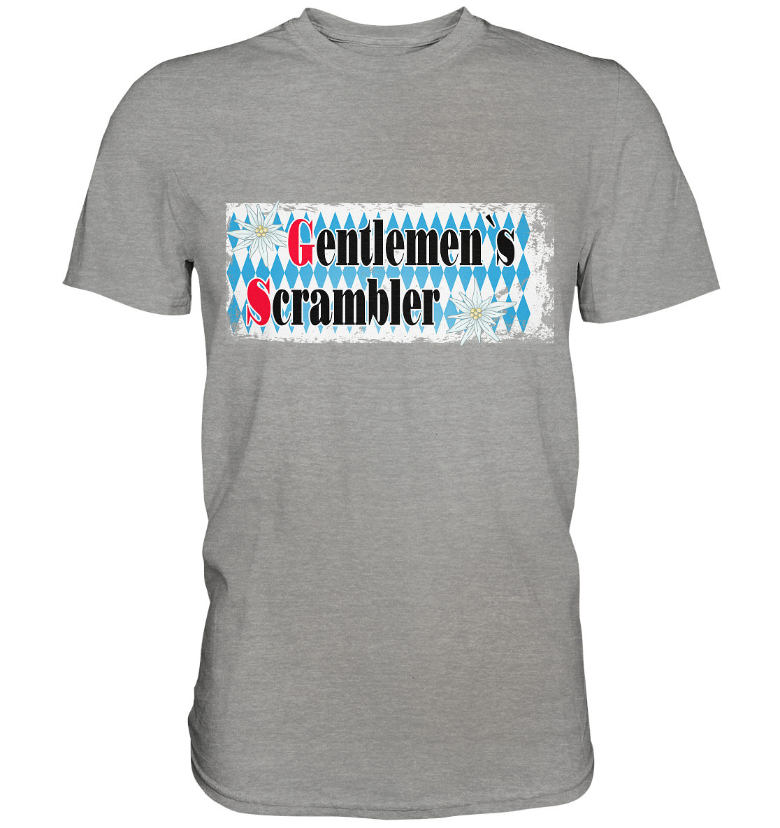Gentlemen`s Scrambler - GS Adventure Bike - Premium Shirt