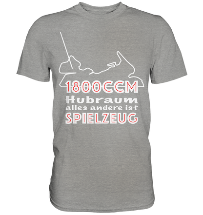 Goldwinger Spruch - 1800ccm Spielzeug - Premium Shirt