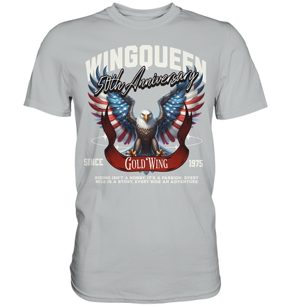 Goldwing Wing Queen 50 Jubiläum 1975 - Premium Shirt