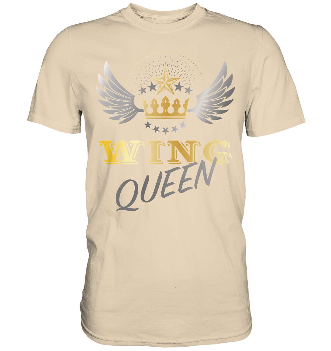 Goldwing - Wing Queen  - Premium Shirt
