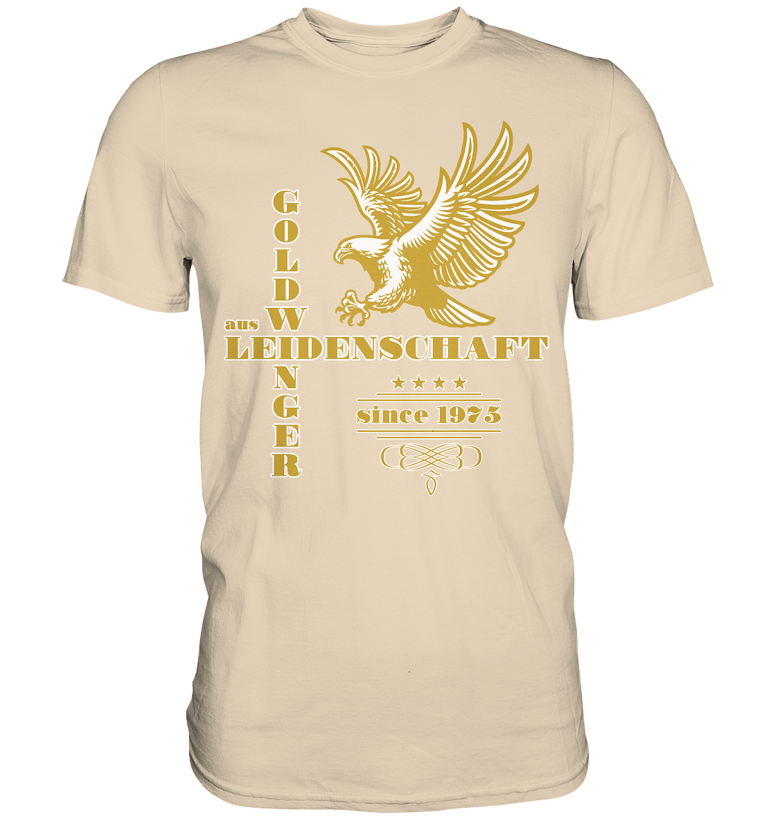 Goldwinger aus Leidenschaft seit 1975 - Premium Shirt