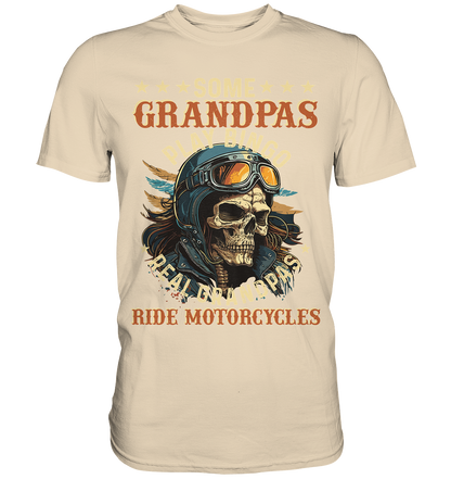 Echte Opas fahren Motorrad - Premium Shirt