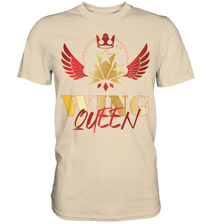 Goldwing - Wing Queen rot/gold - Premium Shirt