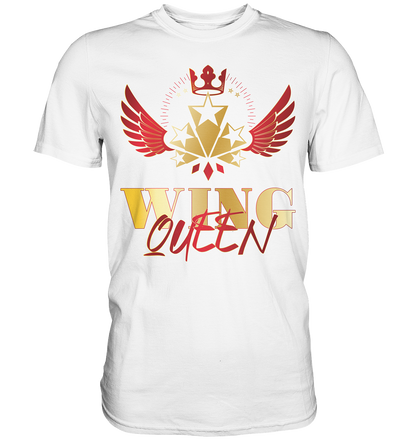 Goldwing - Wing Queen rot/gold - Premium Shirt