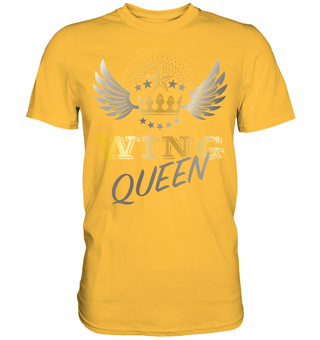 Goldwing - Wing Queen  - Premium Shirt