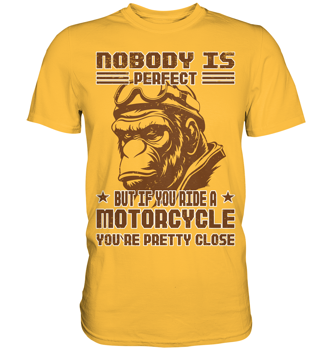 Nobody is Perfect - Motorcycle  - Premium Shirt